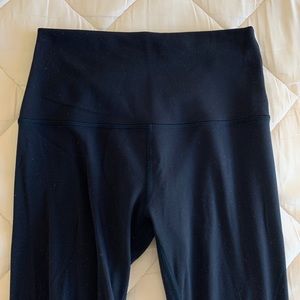 Lululemon navy capris! In good condition :)